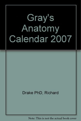 Gray's Anatomy Calendar 2007