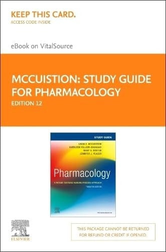 Study Guide for Pharmacology - Elsevier E-Book on VitalSource (Retail Access Card): Study Guide for Pharmacology - Elsevier E-Book on VitalSource (Retail Access Card)