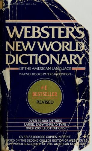 Webster's New World Dictionary of the American Language: With Pen