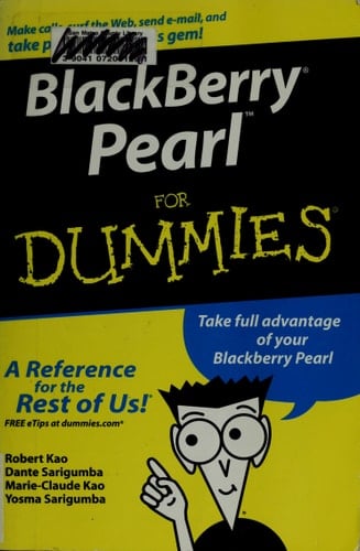 BlackBerry Pearl For Dummies