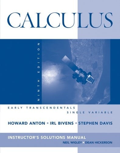Instructor's Solutions Manual