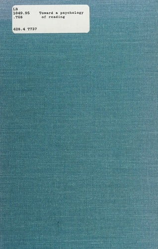 Toward a Psychology of Reading: The Proceedings of the CUNY Conferences