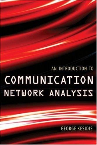 course on analysis of communication networks