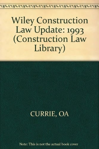 Wiley Construction Law Update, 1993