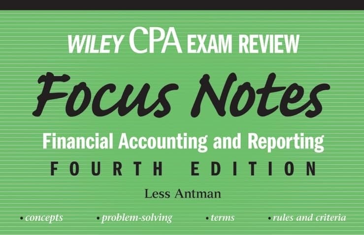 Wiley CPA Examination Review Focus Notes Financial Accounting and Reporting