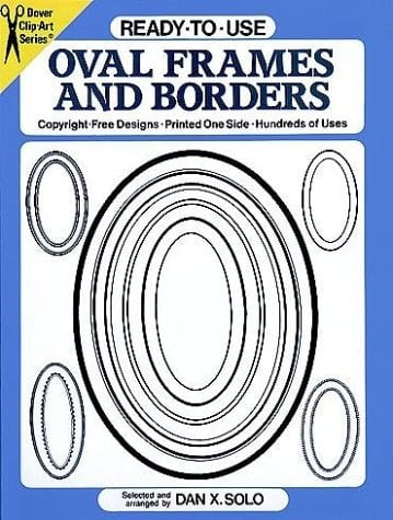 Ready-to-Use Oval Frames and Borders