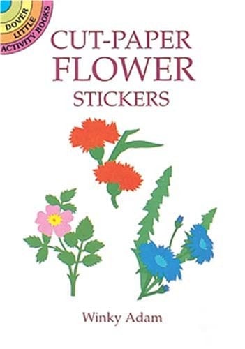 Cut-Paper Flower Stickers