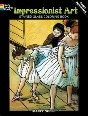 Impressionist Art Stained Glass Coloring Book
            
                Dover Stained Glass Coloring Book