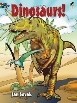 Dinosaurs Coloring Book
            
                Dover Coloring Book