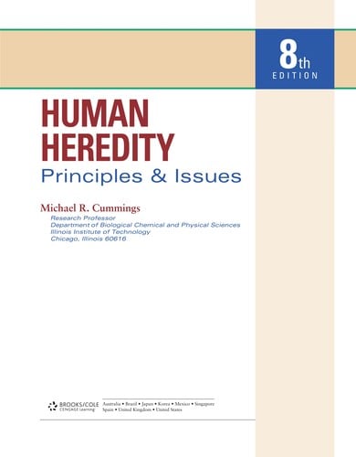 Human heredity: principles & issues