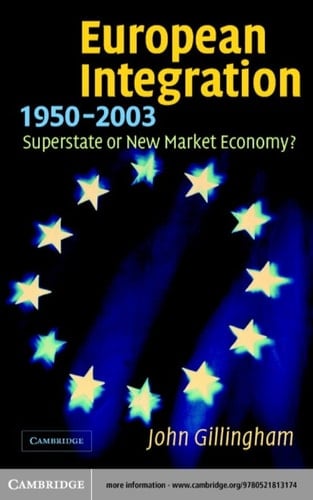 European Integration, 1950–2003