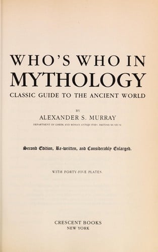 Who's Who in Mythology (R)