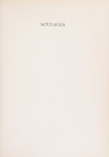 SOULAGES     CROWN ART LIB (Crown Art Library)