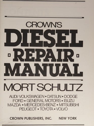 Crown's Diesel Repair Manual