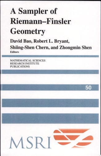 A Sampler of Riemann-Finsler Geometry