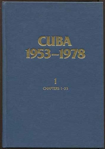 Cuba, 1953-1978: A Bibliographic Guide to the Literature
