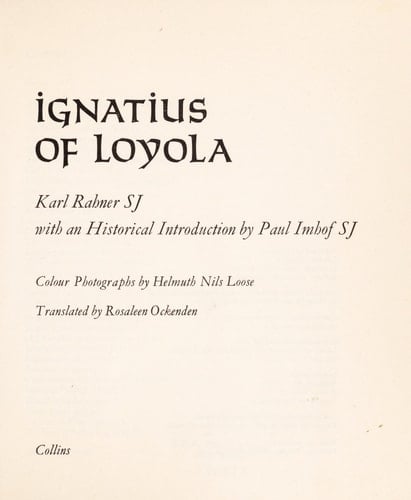 Ignatius of Loyola