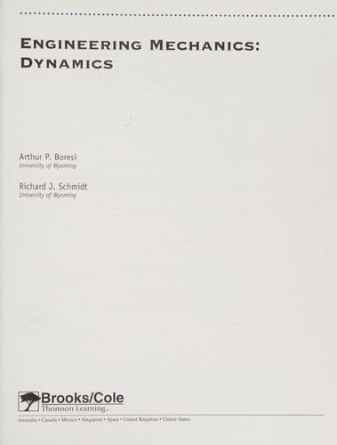 Engineering Mechanics Dynamics