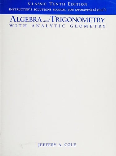 Ism-Alg/Trig-Clasc Ed