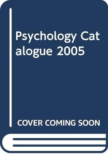Psychology Catalog 2005