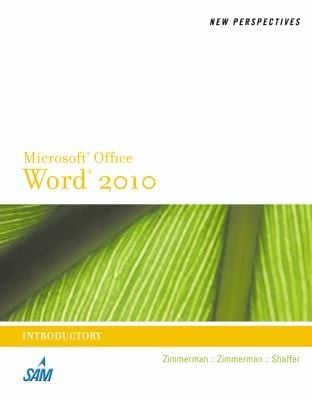 New Perspectives On Microsoft Word 2010 Introductory