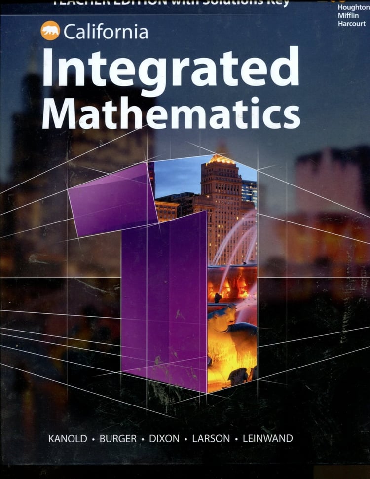 With Solutions (Hmh Integrated Math, 1)