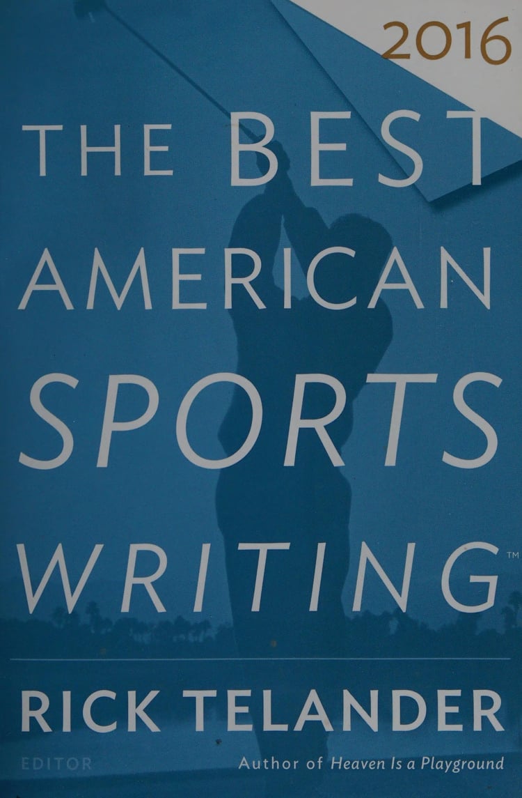 The Best American Sports Writing 2016