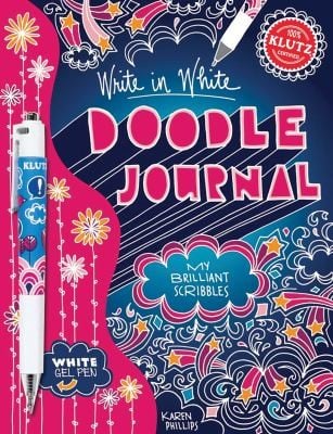Write In White Doodle Journal My Brilliant Scribbles