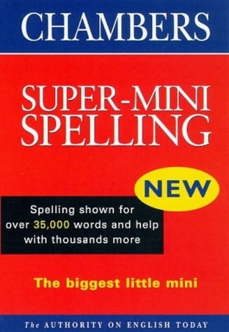 Chambers Super-mini Spelling