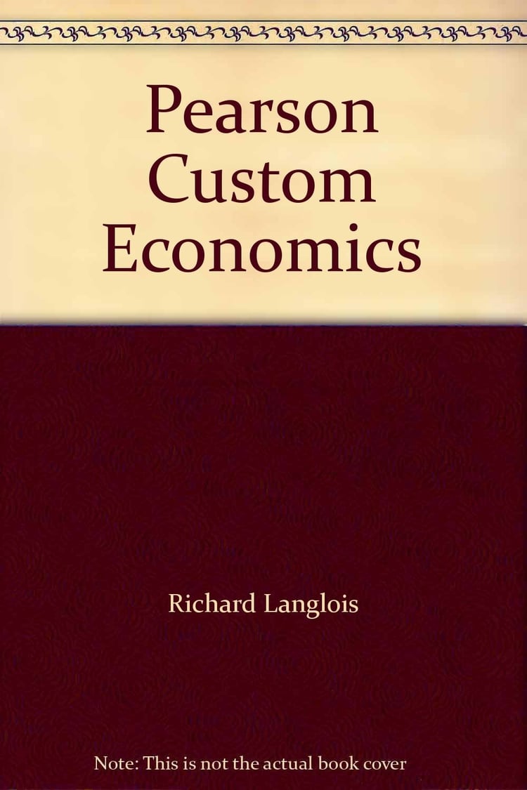Pearson Custom Economics