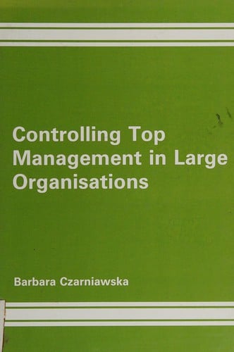 Controlling Top Management in Large Organizations: Poland and U.S.A.