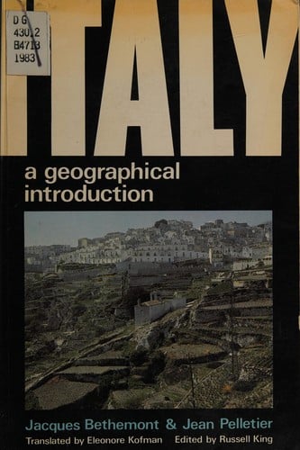 Italy: A Geographical Introduction