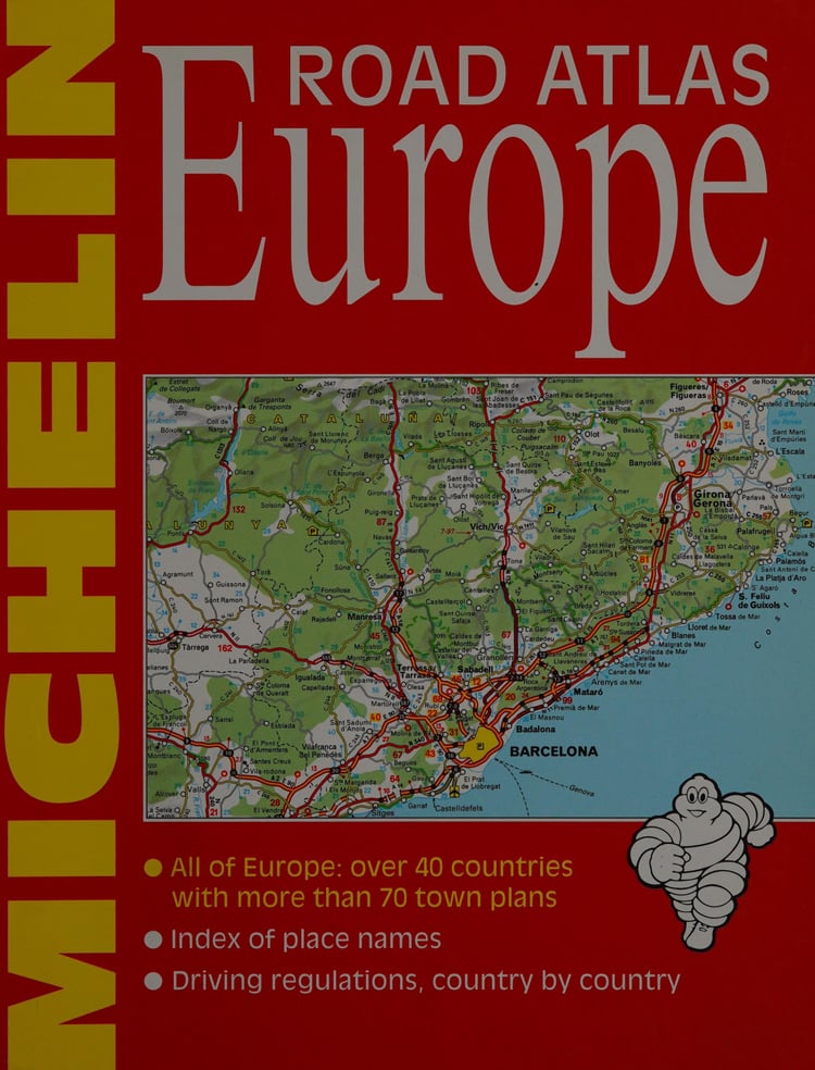 Michelin Road Atlas Europe