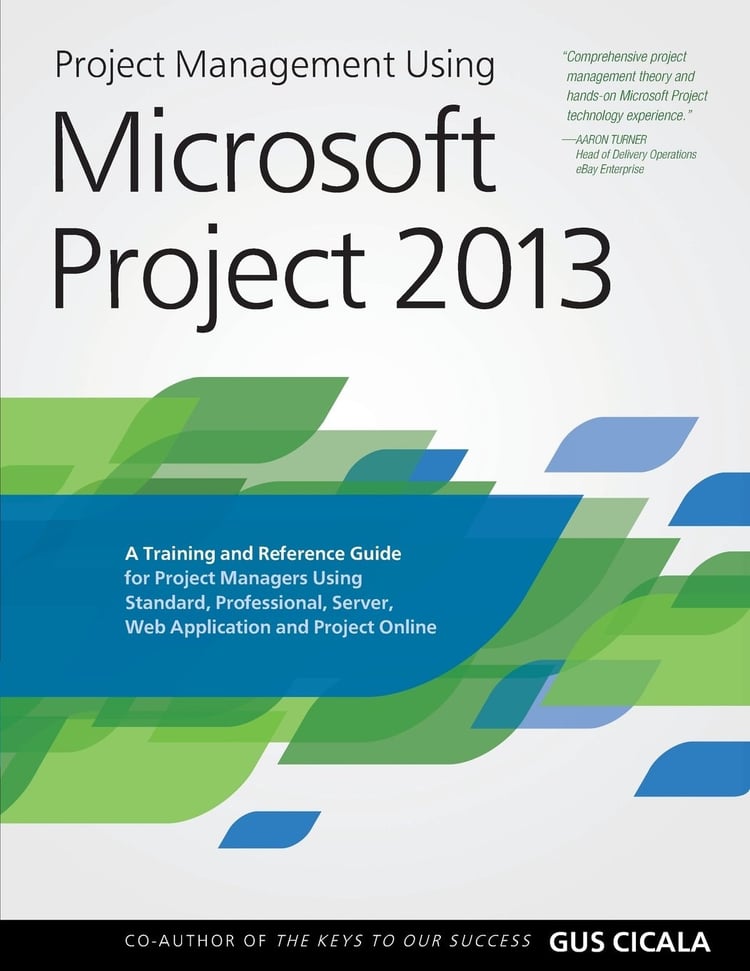 Project Management Using Microsoft Project 2013 A Training and Reference Guide for Project Managers Using Standard, Professional, Server, Web Application and Project Online