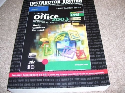 Instructor Edition Ms Office 2003 Introductory C and T, 2/E