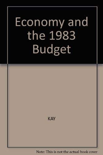 The Economy and the 1983 Budget