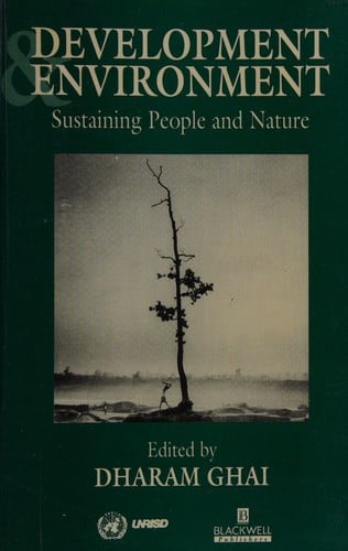 Development and Environment: Sustaining People and Nature