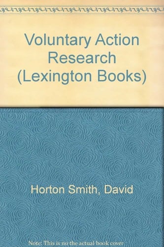 Voluntary Action Research: 1973