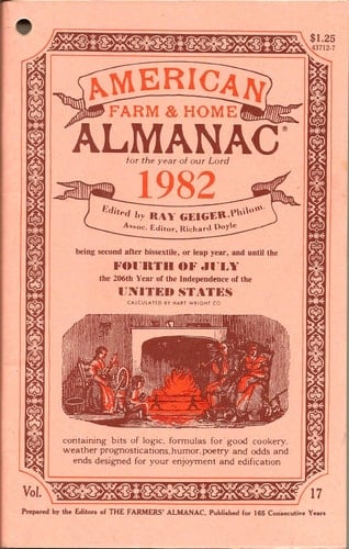 The American Farm and Home Almanac, 1981