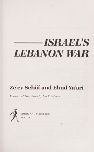 Israel's lebanon war