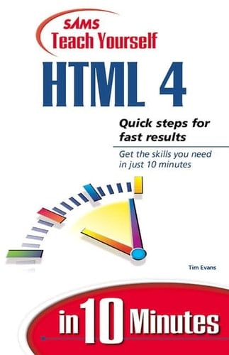 Sams' Teach Yourself HTML 4.0 in 10 Minutes