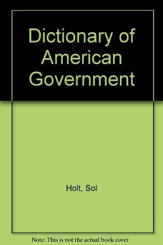 Dictionary of American Government