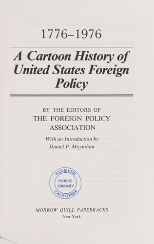 A Cartoon History of United States Foreign Policy: 1776-1976