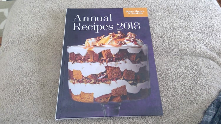 Annual Recipes 2018