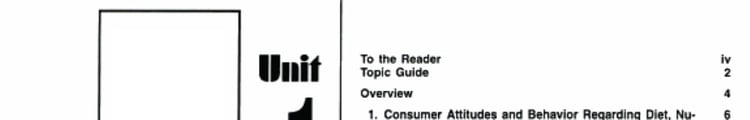 Nutrition, 1996-1997