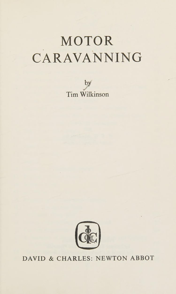 Motor Caravanning