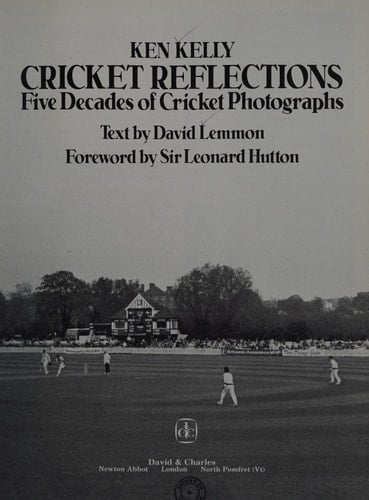 Cricket Reflections Five Decades of Cricket Photographs