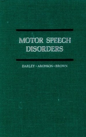 Motor Speech Disorders