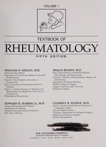 Textbook of Rheumatology Vol. 2