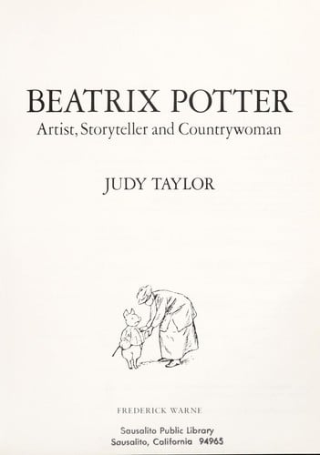 Beatrix Potter: Artist, Storyteller and Countrywoman